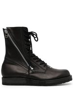 Yohji Yamamoto bottines à fermeture zippée - Noir