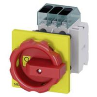 Rood, Geel 3-polig 16 mm² 16 A 1x NO, 1x NC 690 V/AC Siemens 3LD30541TK53