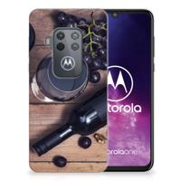 Motorola One Zoom | Siliconen Case | Wijn