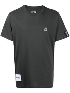 izzue t-shirt en coton à logo imprimé - Gris