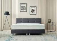 Dreamhouse - Vida Basic Boxspring - Antraciet - 160 x 200 / Zonder montage