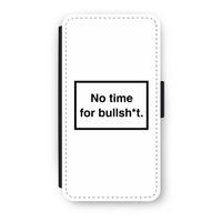 No time: iPhone X Flip Hoesje