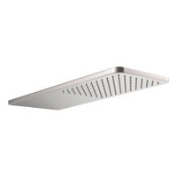 Hoofddouche Tres Selection | 55x21 cm | Rechthoek | RVS look