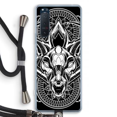 Oh Deer: Sony Xperia 5 II Transparant Hoesje met koord