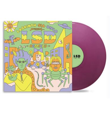 LSD - Labrinth, Sia & Diplo presents… LSD: The Remixes (Paars Vinyl) (Record Store Day Black Friday 2024) LP LAATSTE STUKS