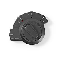 Optische Toslink switch met 3 in/uitgangen Optische Toslink switch met 3 in/uitgangen