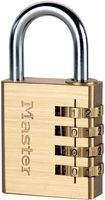 De Raat Master Lock hangslot met combinatieslot, model 604EURD - thumbnail