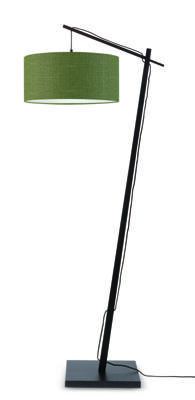 GOOD&MOJO Vloerlamp 'Andes' Bamboe en Eco linnen, 176cm, kleur Groen GOOD&MOJO Vloerlamp 'Andes' Bamboe en Eco linnen, 176cm, kleur Groen