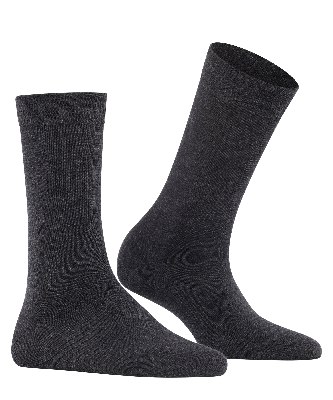 Falke 47488 SOFTMERINO SO ANTRACIET - alle