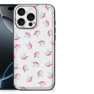 Back Case voor iPhone 16 Pro Max Unicorns