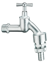 Cornat Dubbeldienstkraan &apos;Was&apos; 1/2 Mat/Ch - TEC301101