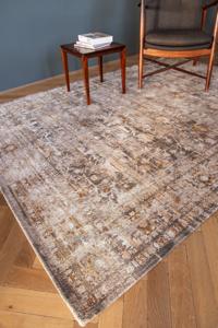 Louis de Poortere - 8884 Antiquarian Suleiman Grey - 200x280 cm Vintage Vloerkleed