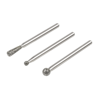 Wolfcraft Diamantslijpstift-set | Kogel- en cilindervormig | 3-delig | 1 set - 5988000 Wolfcraft Diamantslijpstift-set | Kogel- en cilindervormig | 3-delig | 1 set - 5988000