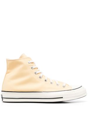 Converse baskets montantes à lacets - Jaune