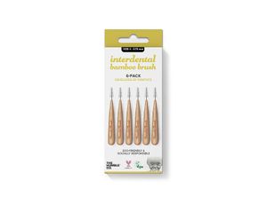 The Humble Co. Interdental borsteltje 6 st - geel - 0.70 mm