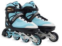 Skids Control Oxygen Inline Skates Semi softboot Verstelbaar Blauw maat 38 41