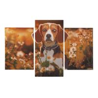 Creative Craft Group Diamond painting drieluik set - hond Creative Craft Group Diamond painting drieluik set - hond