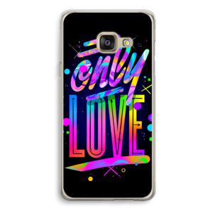 Only Love: Samsung Galaxy A3 (2016) Transparant Hoesje