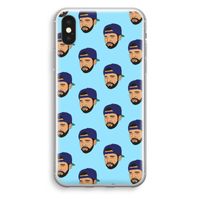 Drake Away: iPhone X Transparant Hoesje