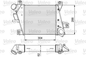 Intercooler, inlaatluchtkoeler 818360