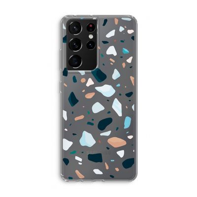 Terrazzo N°13: Samsung Galaxy S21 Ultra Transparant Hoesje
