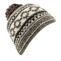 Wollen Muts Annapurna - Fleece gevoerd Wollen Muts Annapurna - Fleece gevoerd