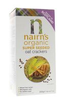 Oatcakes organic seeded bio