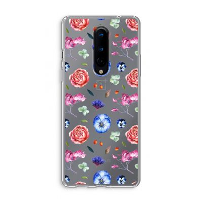 Bloemetjes: OnePlus 8 Transparant Hoesje