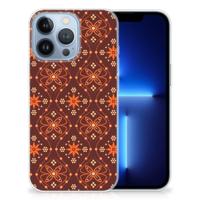 Apple iPhone 13 Pro | TPU bumper | Batik Brown