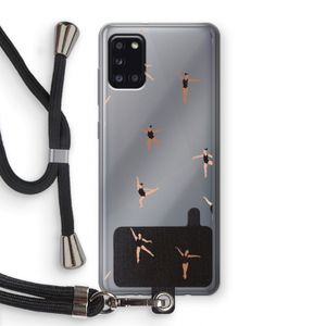 Dancing #1: Samsung Galaxy A31 Transparant Hoesje met koord