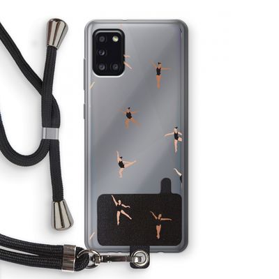 Dancing #1: Samsung Galaxy A31 Transparant Hoesje met koord