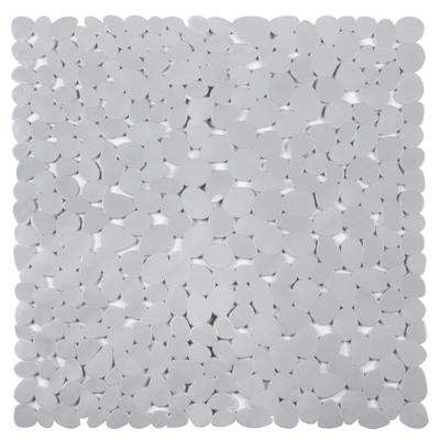 Differnz Lapis inlegmat douche - 100% PVC - anti-slip laag - 54 x 54 cm - grijs