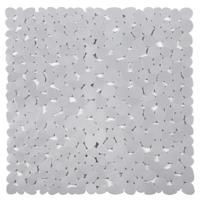 Differnz Lapis inlegmat douche - 100% PVC - anti-slip laag - 54 x 54 cm - grijs