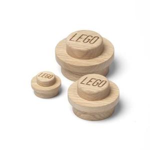 LEGO Wood Kapstokhaak - Set van 3