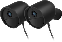 Philips Hue Secure bedrade beveiligingscamera Zwart 2-pack