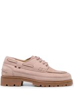 Bally mocassins Traper en cuir - Rose - thumbnail