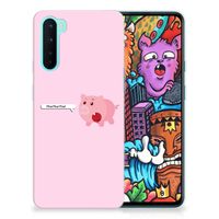 OnePlus Nord Telefoonhoesje met Naam Pig Mud