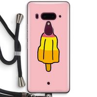 Raketijsje: HTC U12+ Transparant Hoesje met koord