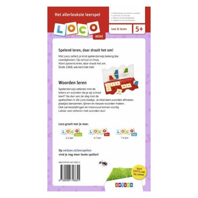 WPG Uitgevers Mini loco woorden leren (5-7 jaar)