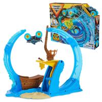 Monster Jam Megalodon Loop of Doom stuntset - 1:64