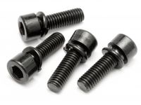 Cap head screw m5x16mm with spring washer (4pcs)