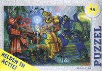 Rebo Productions legpuzzel Helden in Actie! 26,4 x 18,1 cm 48 st - thumbnail