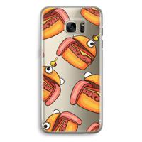 Hamburger: Samsung Galaxy S7 Edge Transparant Hoesje