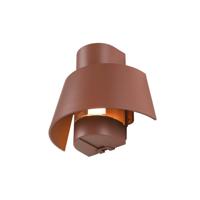 SLV Roestbruine muurlampPhontoni 1x E27 - 1007581