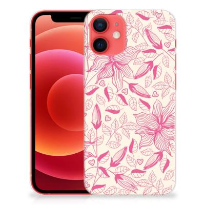 iPhone 12 Mini | TPU Case | Pink Flowers