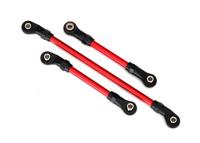 Traxxas - Steering link, 5x117mm (1)/ draglink, 5x60mm (1)/ panhard link, 5x63mm (red) (TRX-8146R)