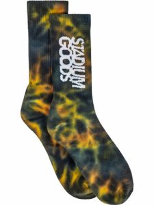 STADIUM GOODS® chaussettes Jungle Camo à motif tie dye - Vert