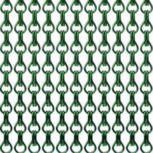 Aluminium vliegengordijn Torresol - 90 x 210 cm - Groen