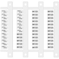 Finder 060.48 Markeerlabel Bulk 10 stuk(s)