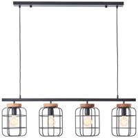 Brilliant Eetkamer hanglamp Gwen 4-lichts 99798/66